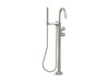 KOHLER K-T77984-4 Components Floor-mount bath filler trim with lever handles and handshower