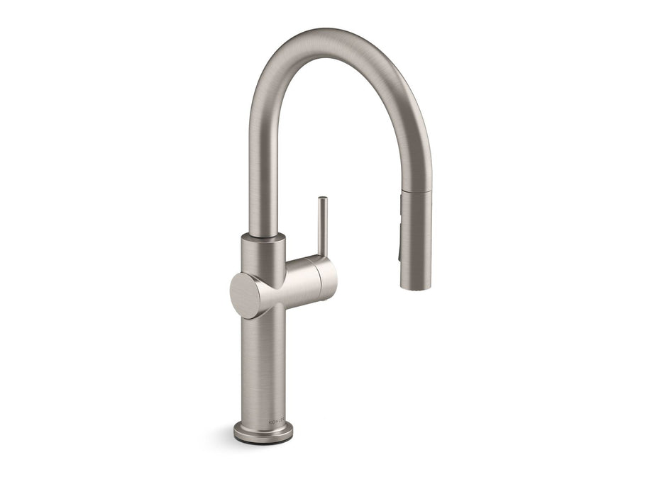 KOHLER K-22972 Crue Pull-down kitchen sink faucet with three-function sprayhead