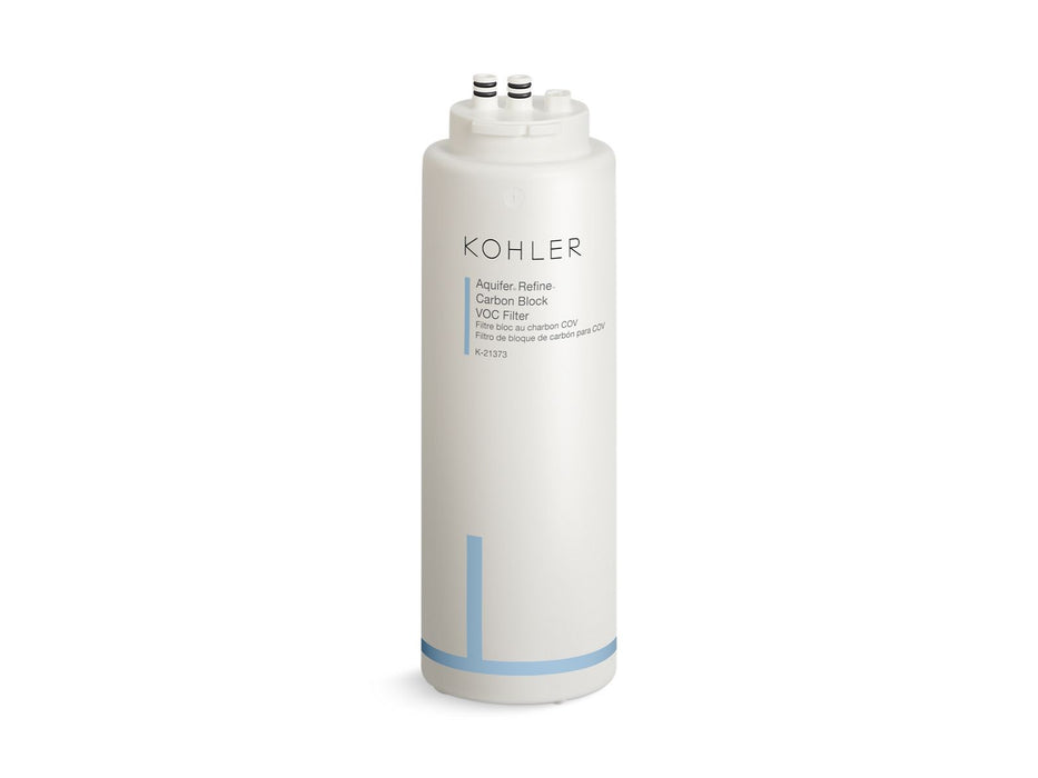 KOHLER Aquifer Refine Carbon block VOC replacement filter