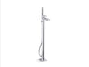 KOHLER K-T23492-4 Parallel Floor-mount bath filler trim with handshower