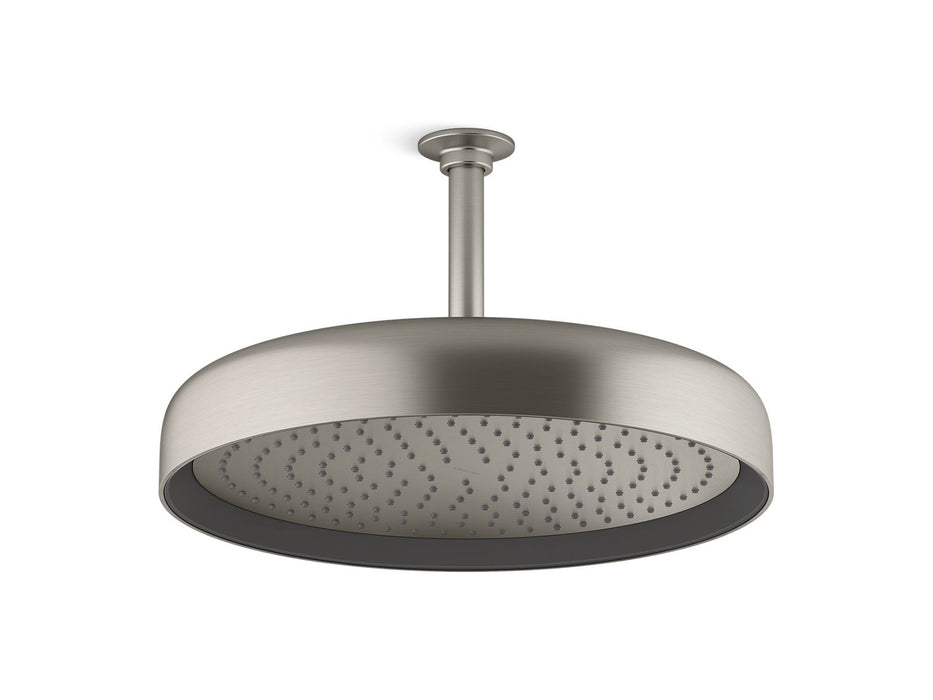 KOHLER Statement Round 14" single-function rainhead, 2.5 gpm