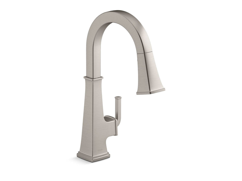 KOHLER K-23830 Riff Pull-down kitchen sink faucet with three-function sprayhead