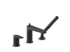 KOHLER Taut Deck-mount bath faucet with handshower