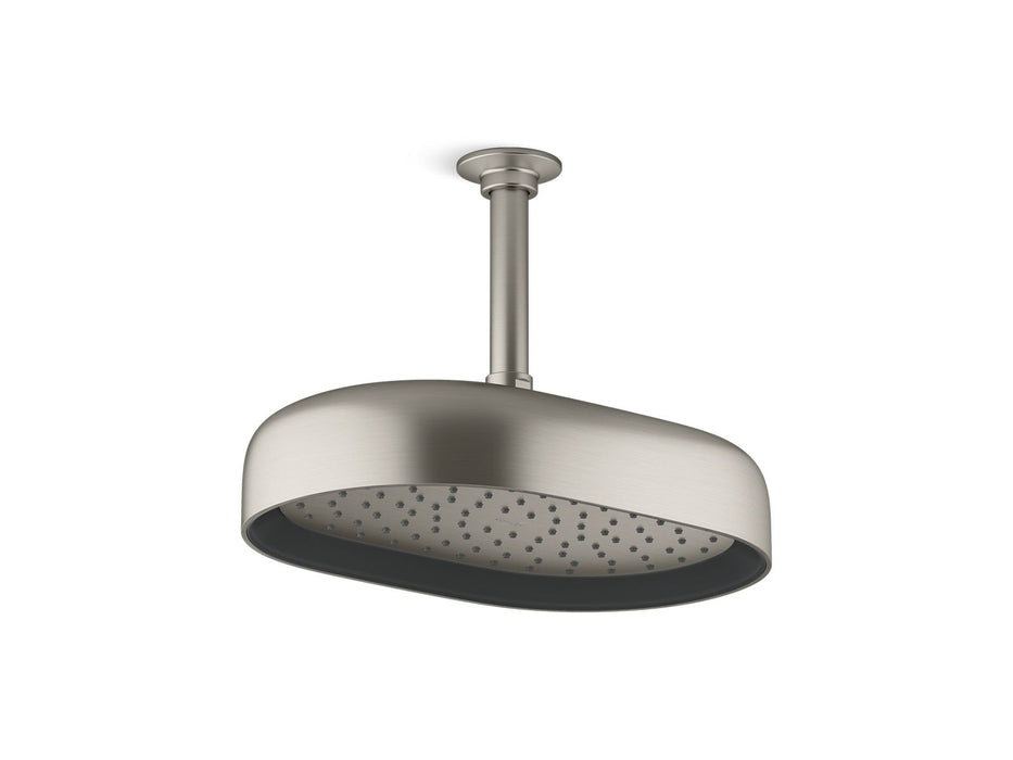 KOHLER Statement Oblong 12" single-function rainhead, 1.75 gpm