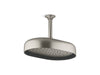 KOHLER Statement Oblong 12" single-function rainhead, 2.5 gpm