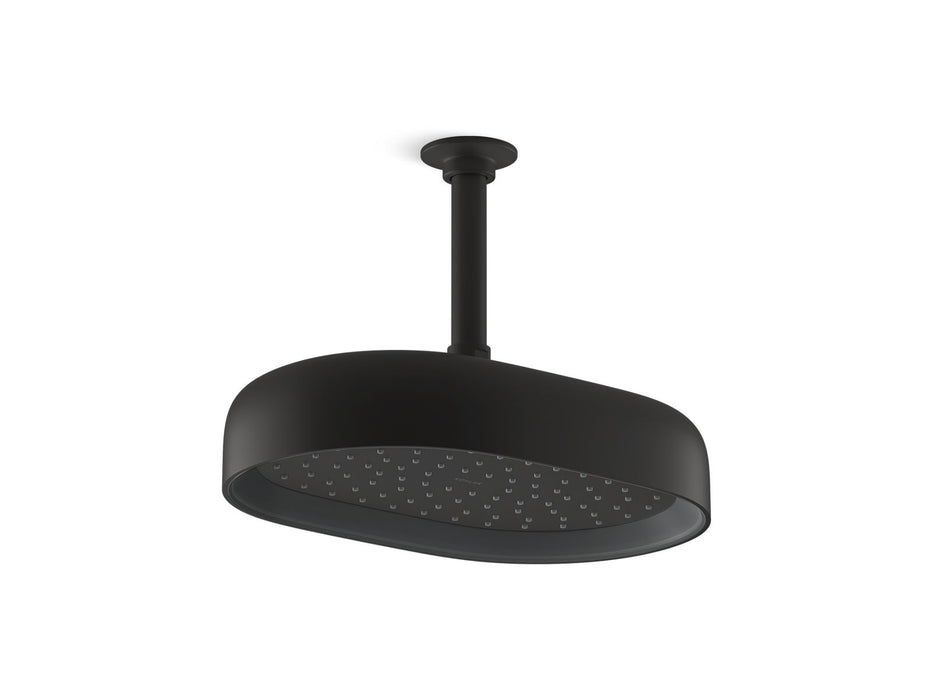 KOHLER Statement Oblong 12" single-function rainhead, 1.75 gpm
