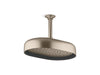 KOHLER Statement Oblong 12" single-function rainhead, 1.75 gpm