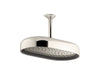 KOHLER Statement Oblong 14" single-function rainhead, 2.5 gpm