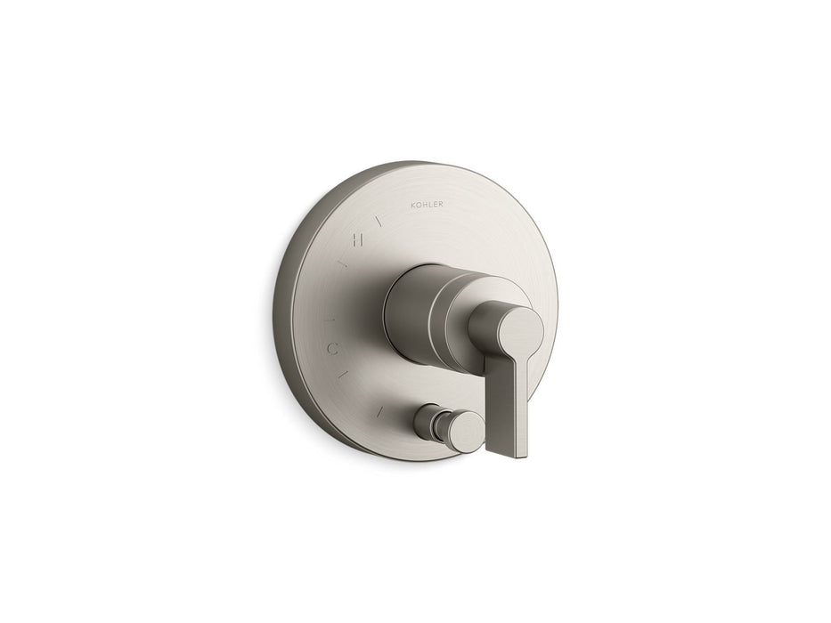 KOHLER Components Rite-Temp valve trim with Lever handle and diverter