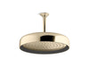 KOHLER Statement Round 12" single-function rainhead, 2.5 gpm