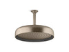 KOHLER Statement Round 12" single-function rainhead, 2.5 gpm