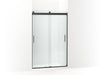 KOHLER K-706008-D3 Levity Sliding shower door, 74" H x 43-5/8 - 47-5/8" W, with 1/4" thick Frosted glass