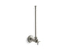 KOHLER 1/2" NPT angle supply with stop with cross handle and annealed vertical tube