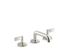 Kallista P24491-LV One Basin Set, Low Spout, Lever Handle