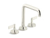 Kallista P21802-LV One Dm Bath Set, Tall Spout, Lever