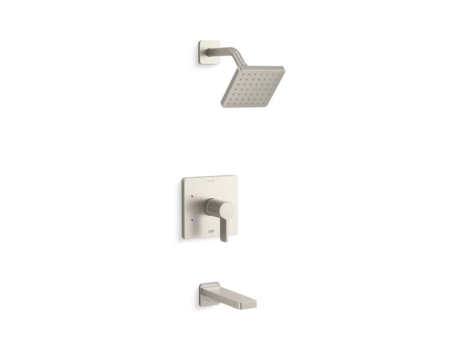 KOHLER K-TS23502-4G Parallel Rite-Temp bath and shower trim kit, 1.75 gpm