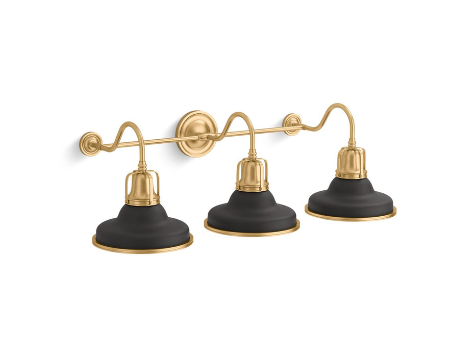 KOHLER Hauksbee Three-light sconce