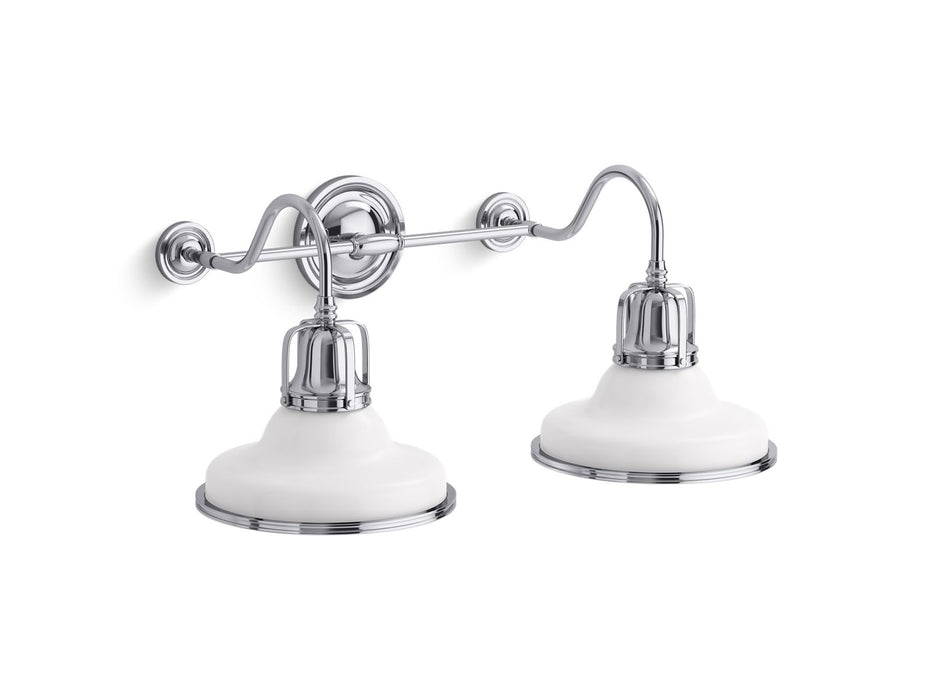 KOHLER Hauksbee Two-light sconce