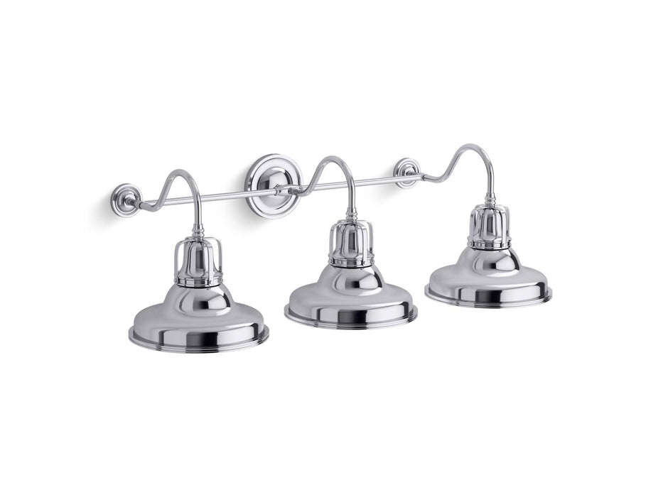 KOHLER Hauksbee Three-light sconce