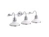 KOHLER Hauksbee Three-light sconce