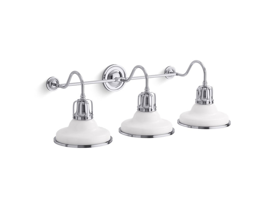 KOHLER Hauksbee Three-light sconce