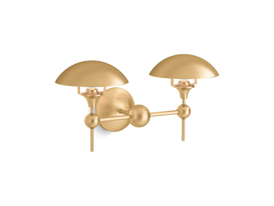 KOHLER Vorleigh Two-light sconce