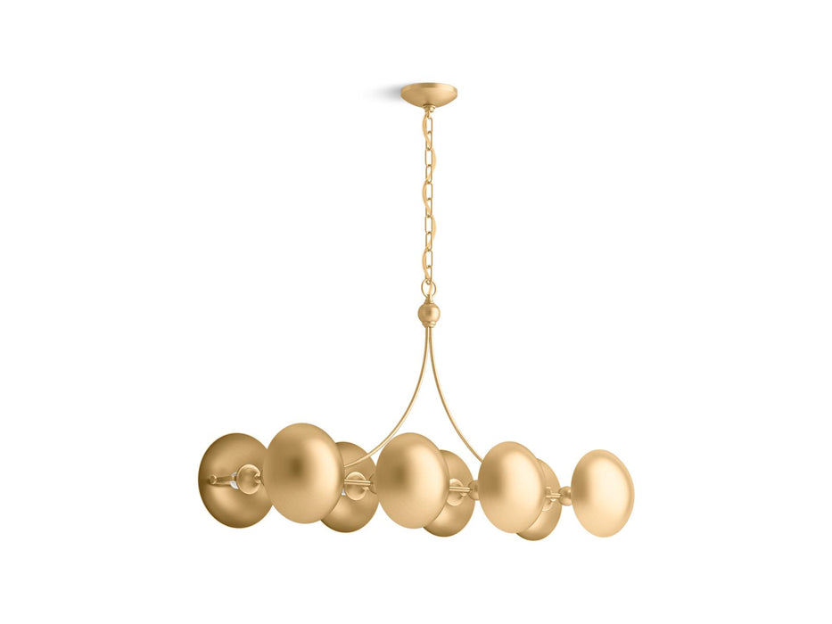 KOHLER Vorleigh 44" linear chandelier