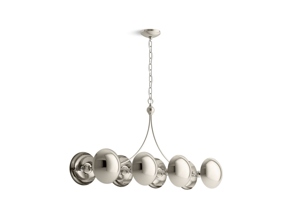 KOHLER Vorleigh 44" linear chandelier