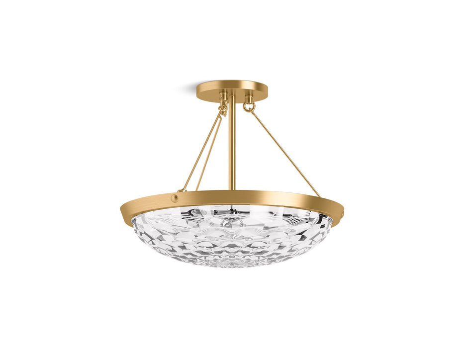 KOHLER Arendela 15-1/2" semi-flush