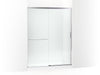KOHLER Elate Tall 75-1/2" H sliding shower door with 5/16"-thick glass