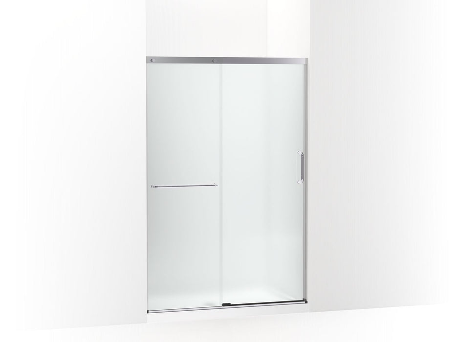 KOHLER Elate Sliding shower door, 70-1/2" H x 44-1/4 - 47-5/8" W, with 1/4" thick Frosted glass