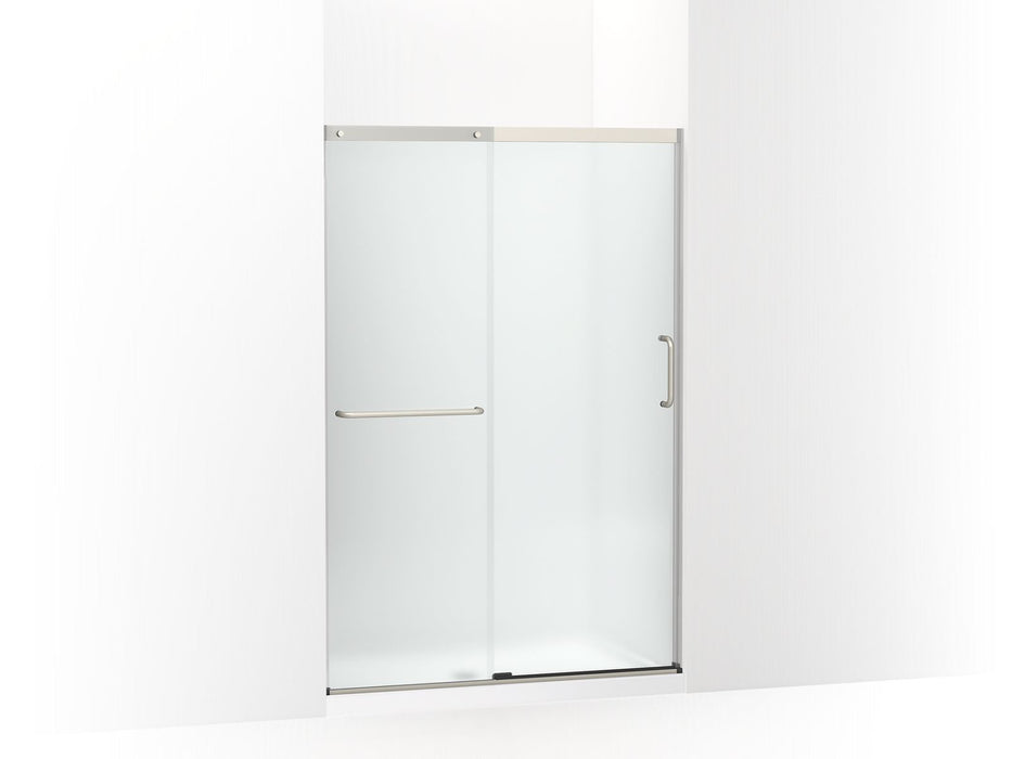 KOHLER Elate Sliding shower door, 70-1/2" H x 44-1/4 - 47-5/8" W, with 1/4" thick Frosted glass