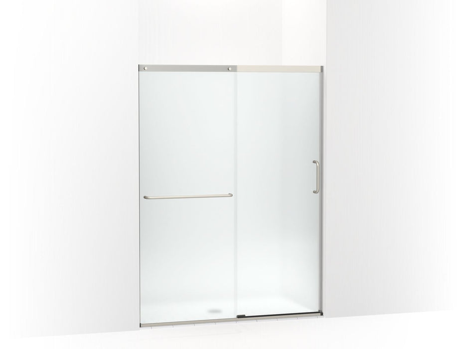 KOHLER Elate Sliding shower door, 70-1/2" H x 50-1/4 - 53-5/8" W, with 1/4" thick Frosted glass