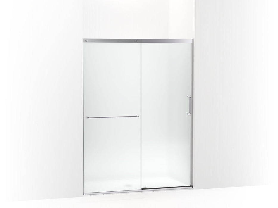 KOHLER Elate Sliding shower door, 70-1/2" H x 50-1/4 - 53-5/8" W, with 1/4" thick Frosted glass