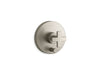 KOHLER Composed Rite-Temp valve trim with push-button diverter and cross handle