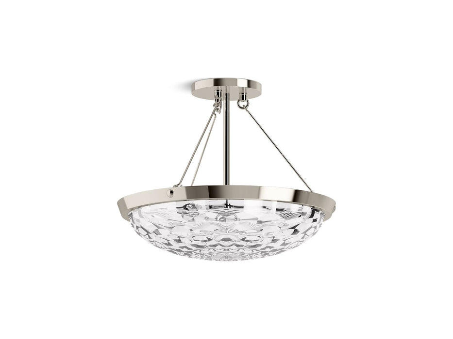KOHLER Arendela 15-1/2" semi-flush