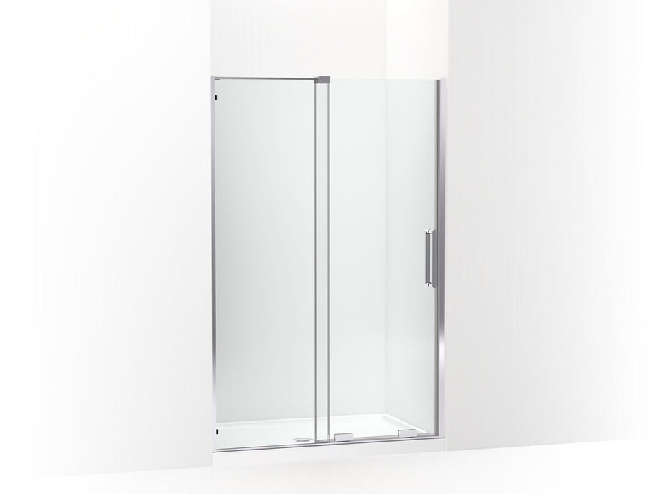 KOHLER K-707622-8L Echelon Sliding shower door, 71-3/4" H x 43-3/4 - 47-3/4" W, with 5/16" thick Crystal Clear glass