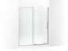 KOHLER K-707621-8L Echelon Sliding shower door, 71-3/4" H x 55-3/4 - 59-3/4" W, with 5/16" thick Crystal Clear glass