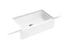 KOHLER K-6546 Dickinson 33" undermount single-bowl farmhouse kitchen sink