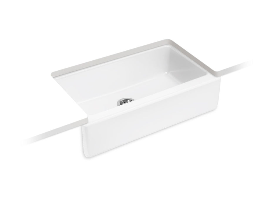 KOHLER K-6546 Dickinson 33" undermount single-bowl farmhouse kitchen sink