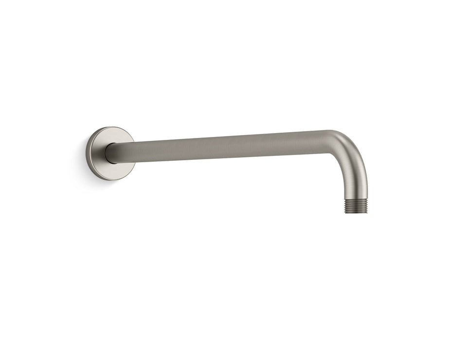KOHLER K-26307 Statement 19" wall-mount single-function rainhead arm and flange
