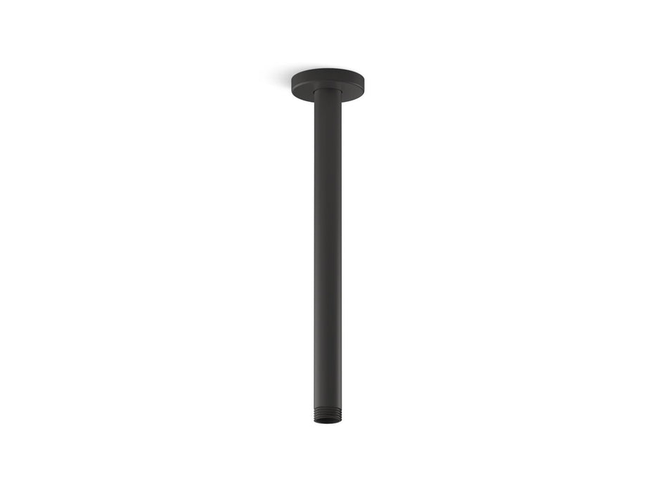 KOHLER K-26321 Statement 12" ceiling-mount single-function rainhead arm and flange