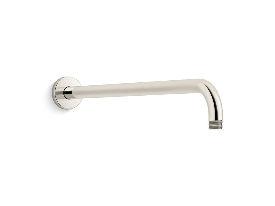 KOHLER K-26307 Statement 19" wall-mount single-function rainhead arm and flange
