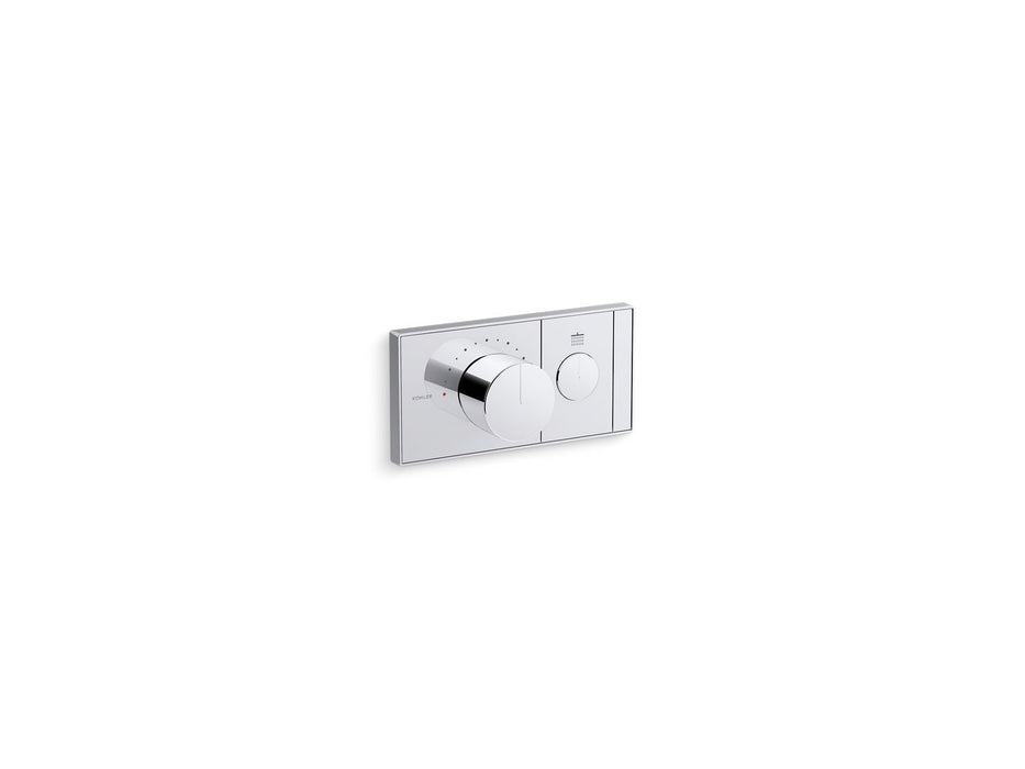 KOHLER Anthem One-outlet recessed mechanical thermostatic valve control