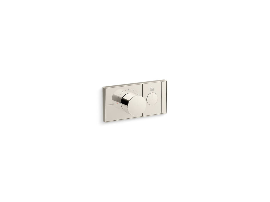 KOHLER Anthem One-outlet recessed mechanical thermostatic valve control