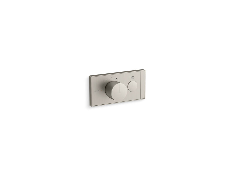 KOHLER Anthem One-outlet recessed mechanical thermostatic valve control