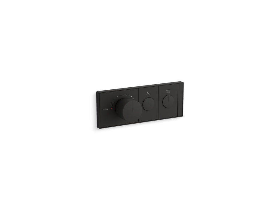 KOHLER Anthem Two-outlet recessed mechanical thermostatic valve control