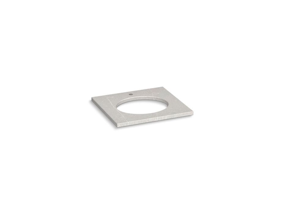 KOHLER Silestone 25" quartz vanity top with oval cutout