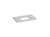 KOHLER K-28250 Silestone 37" quartz vanity top with rectangular cutout