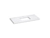 KOHLER K-28253 Silestone 49" quartz vanity top with rectangular cutout
